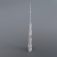3d model the antenna on the tower