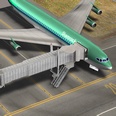 3d model the jetway of the plane