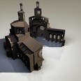 3d model the old church