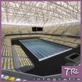 3d model the olympic pool