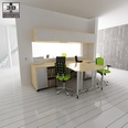 3d model the scene of a office