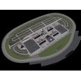 3d model the speedway for racing car