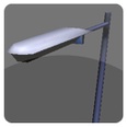 3d model the street lamp