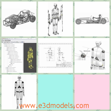 3d model the dimensional robot - This is a 3d model f the dimensional robot,which can be download for free and the model is standing on the ground.