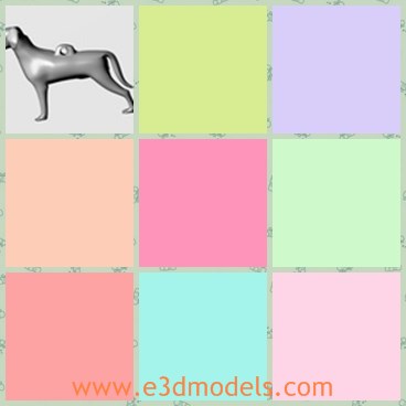 3d model the dog pendant - This is a 3d model of the dog pendant,which is an animal pendant used in the common life.The dog is printable and very cute.