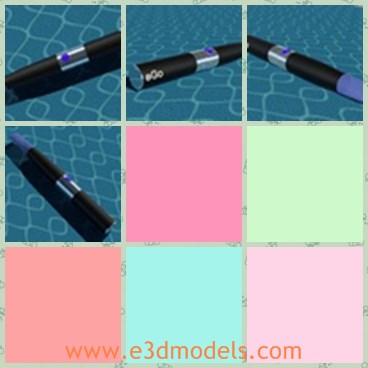 3d model the e-cigarette - This is a 3d model of the E-cigarette,which is special and made with high technoligy.THe model is safe for smokers.