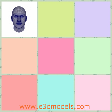 3d model the head of prince Charles - This is a 3d model of the head of prince Charles,who is a famous figure in the world.