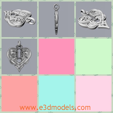3d model the pendant of the horse head - This is a 3d model of the pendant of the horse head,which is a piece of jewelry and the model is so different from others.
