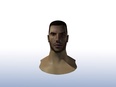 3d model the head of a man