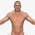 3d model the naked man