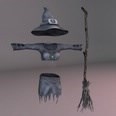 3d model the witch