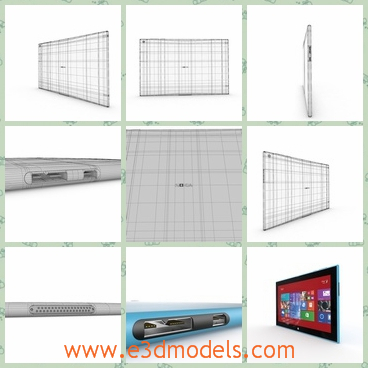 3d model a mobilephone of nokia - This is a 3d model about a mobilephone of Nokia,which has a touchscreen and the phone is wasy to carry.