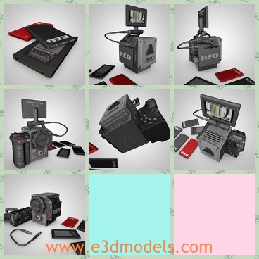 3d model digital camera - This is a 3d model of the digital camera,which is modern and popular.The model is made with high quality and popular among young people.