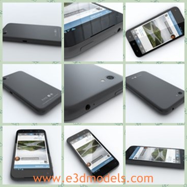 3d model the black HTC - This is a 3d model of the black HTC,which is modern and popular among young people.The phone is made in China,which is also popular in other countries.
