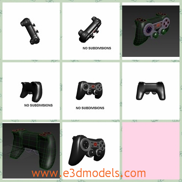 3d model the game controller - This is a 3d model of the game controller,which is sold everywhere in the market.