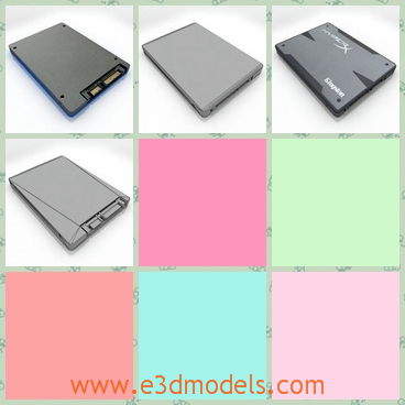 3d model the hyper X - This is a 3 model of the hard disk,which is necessary part of the computer.The model is modern and popular.