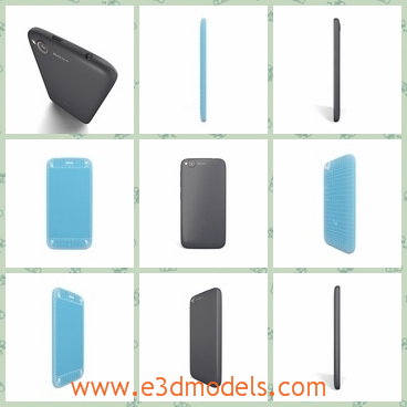 3d model the phone of Fly IQ - This is a 3d model of the Fly IQ 4410,which is new to me and the shape is just like other phones.