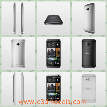 3d model the phone of HTC - This is a 3d model of the phone of HTC,which is modern and popular.The model is the Chinese brand and it is very useful in the market.