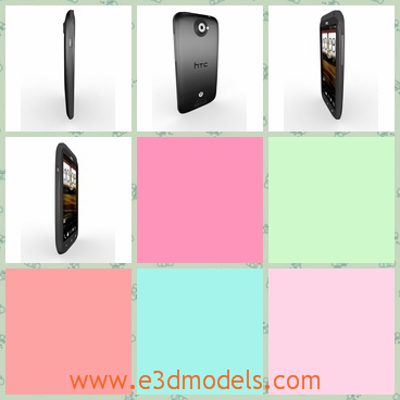 3d model the phone of HTC - This is a 3d modelof the phone of HTC,which is a Chinese brand,and the brand is so popular amongst the youths.