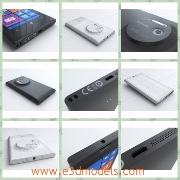 3d model the phone of Nokia - This is a 3d model of the phone of Nokia,which is the famous brand in the world.The model is made in details.
