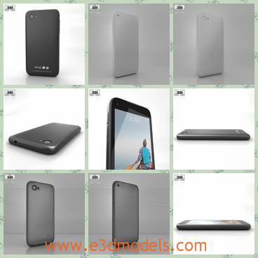 3d model the phone with the facebook - This is a 3d model of the phone with the facebook,which is black and modern fashion.The model is popular.