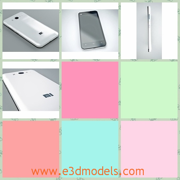 3d model the xiaomi 2s - This is a 3d model of the Xiaomi 2s,which is the new product of China and it is very popular in China.