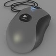 3d model the mouse for computer