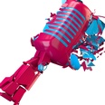 3d model the shattered microphone