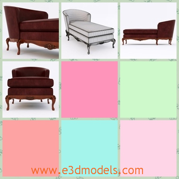 3d model the armchair - This is a 3d model of the armchair,which is covered with grey color on the surface.The model is decorated with a cushion.