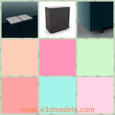 3d model the furniture - This is a 3d model about the modern furniture in bedroom,which is popular and made with good quality.