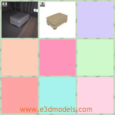 3d model the loveseat - This is a 3d model of the loveseat,which is contemporary design of the flared arms surround the plush supportive seat and back cushions all covered with a soft comfortable upholstery fabric.