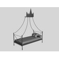 3d model the single bed