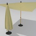 3d model the square umbrella