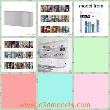 3d model the books of Taschen icons - This is a 3d model of the books of Taschen Icons,which is one of other great models that goes together in the Vol.06 Books.