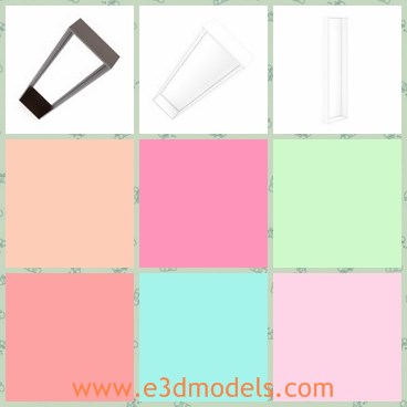 3d model the wooden mirror - This is a 3d model of the wooden mirror,which  is long and made with good quality.The model has the wooden frames.