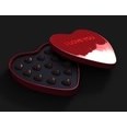 3d model the candy box in heart shape