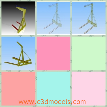 3d model a lifter that can be adjustable - This is a 3d model about an adjustable lifter,which is is thin but strong and the holder is made of real steel.