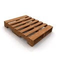 3d model the hollow wooden pallet