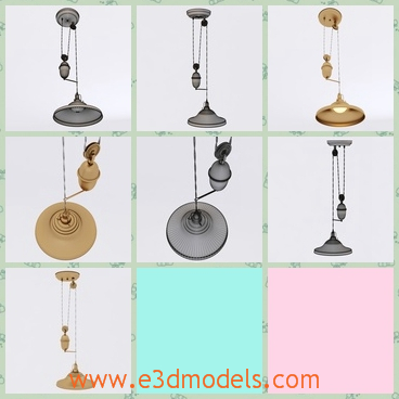 3d model the chandelier with a holder - This is a 3d model of the chandelier with a holder,which is fine and pretty and the holder is round and stable.