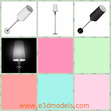 3d model the lamp in 2008 - This is a 3d model of the lamp,which was made in 2008 and the shape is made for the big ceremonies.