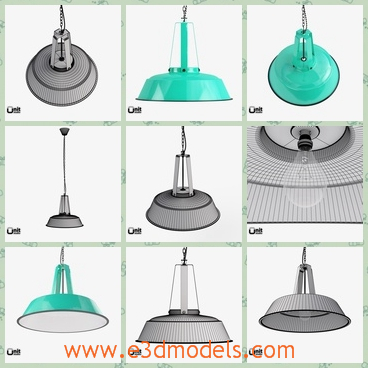 3d model the lamp in the workshop - This is a 3d model of the lamp in the workshop,which is large and appeared in the industrial workshops.