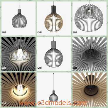 3d model the light with a special cover - This is a 3d model of the light with  special cover,which is modern and charming and outstanding.