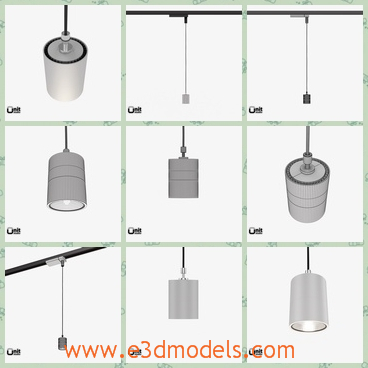 3d model the pendant light - This is a 3d model of the pendant light,which is the contemporary type of the light.The model needs to improve its quality.