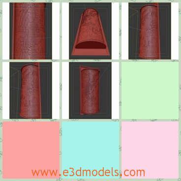 3d model the wall lamp - This is a 3d model about the Chinese style wall lamp of phoenix.the frame of this lamp is Chinese traditional wooden carving.