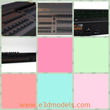 3d model the beat box - This is a 3d model of the Roger Linn Bearbox,which is the musical instrument in real life.