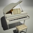 3d model the grand piano