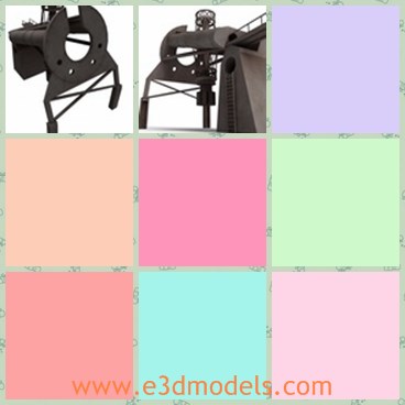 3d model the electronic telescope - This is a 3d model of the electronic telescope,which is made of steel and other materials.The holder of the telescope is strong and stable.