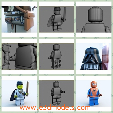 3d model the movie figure - This is a 3d model of the movie figure,which is plastic and is a fighter in the war.The model includes seven characters and they are made in iron materials.