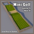 3d model the common golf hole