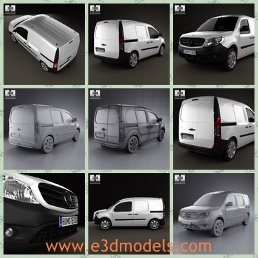 3d model the Benz car - This is a 3d model of the Benz car,which is large and spacious.The car is made in Germany.